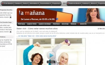 Biosalud en el programa de TV Saber Vivir