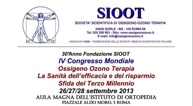 Congreso Mundial de la ozonoterapia en Roma 
